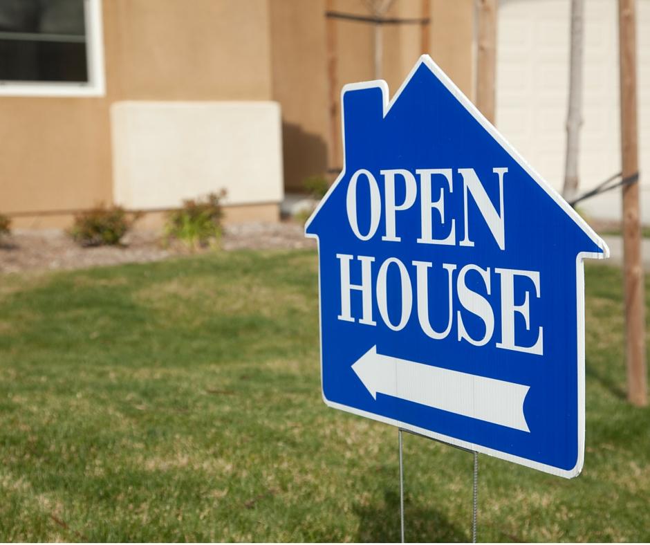 Open House sign